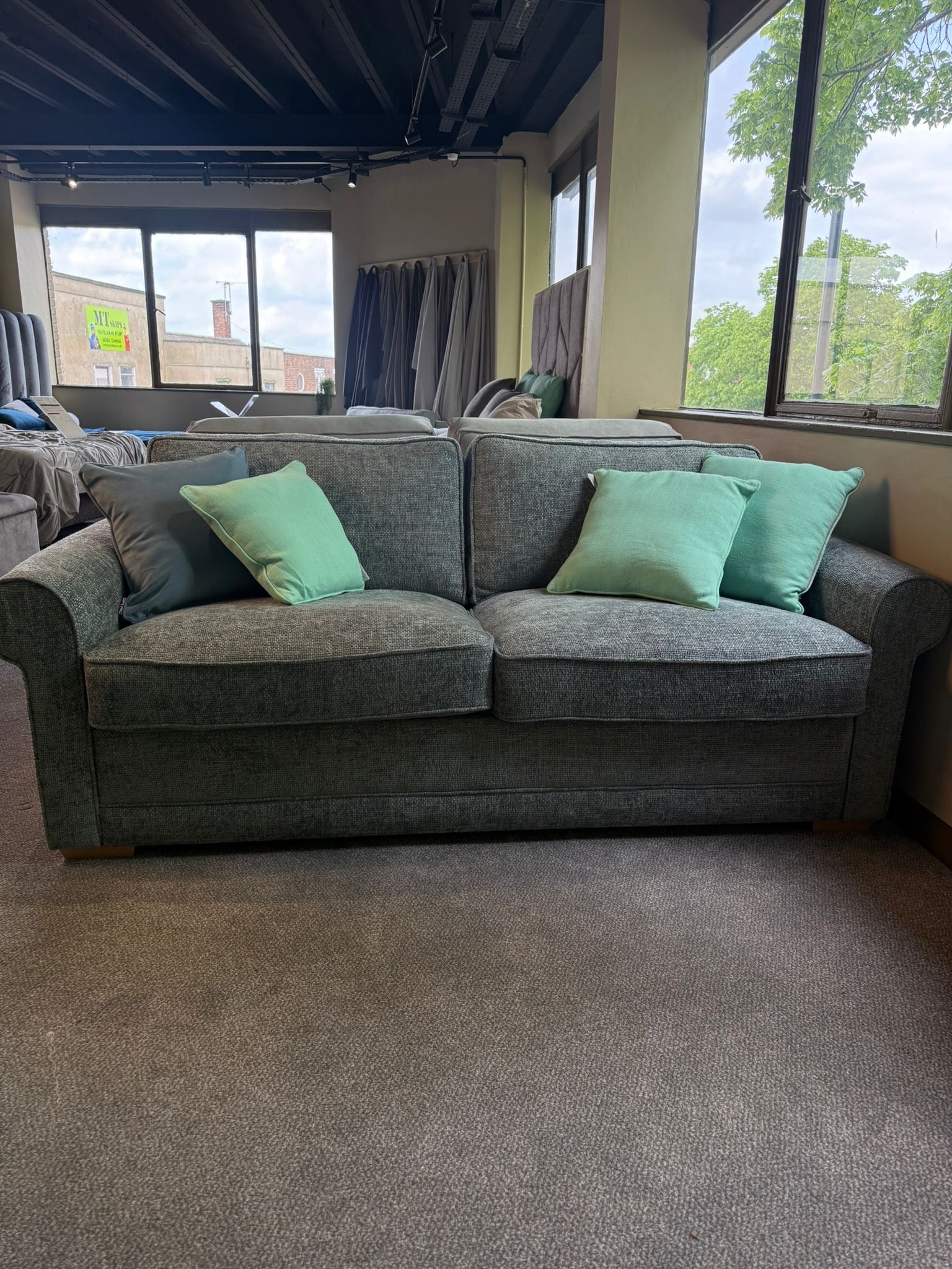 Clearance Emma Large 2 Seater Sedac Epona Roll Out Action Sofa Bed - Image 3