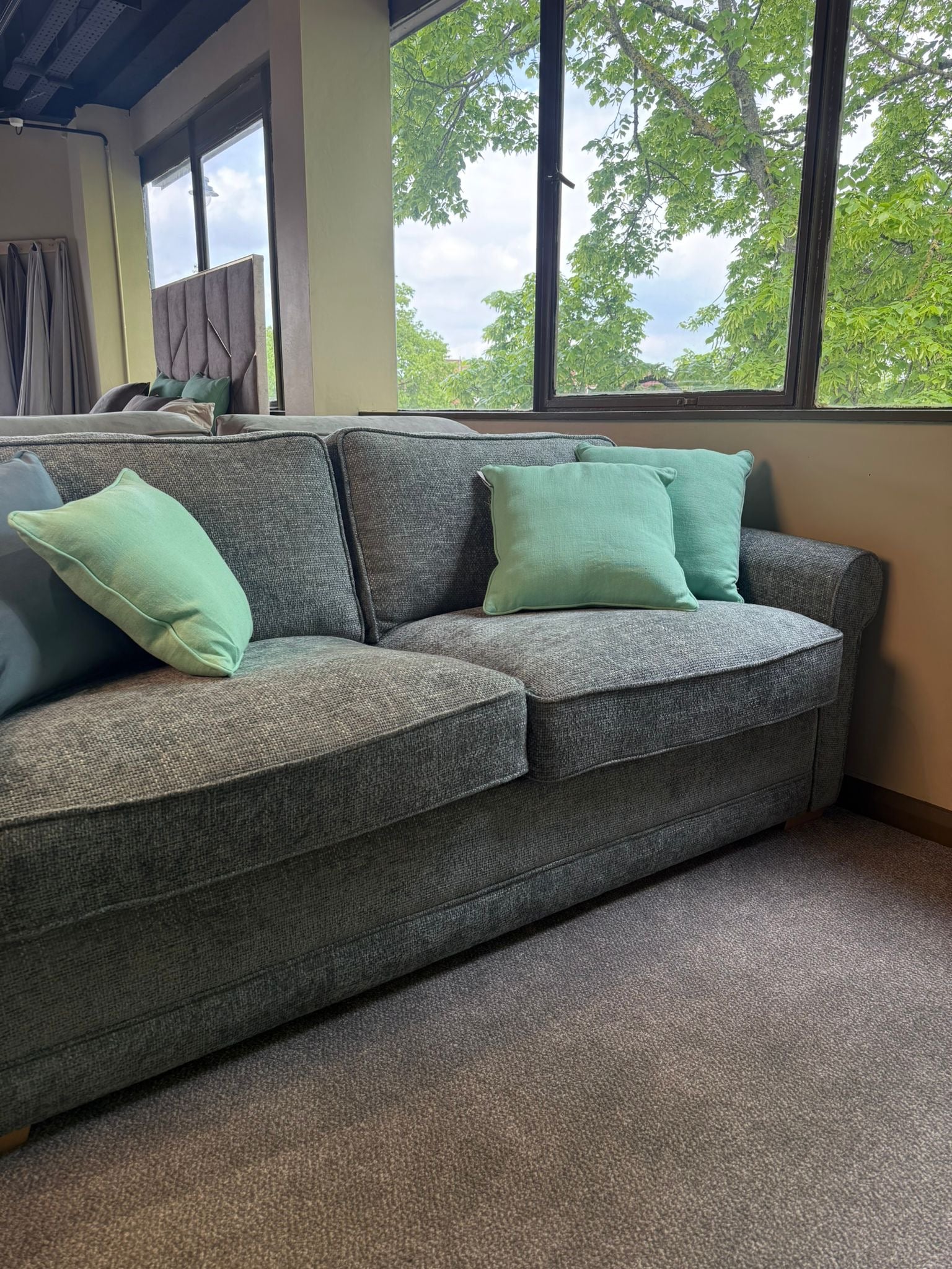 Clearance Emma Large 2 Seater Sedac Epona Roll Out Action Sofa Bed - Image 4