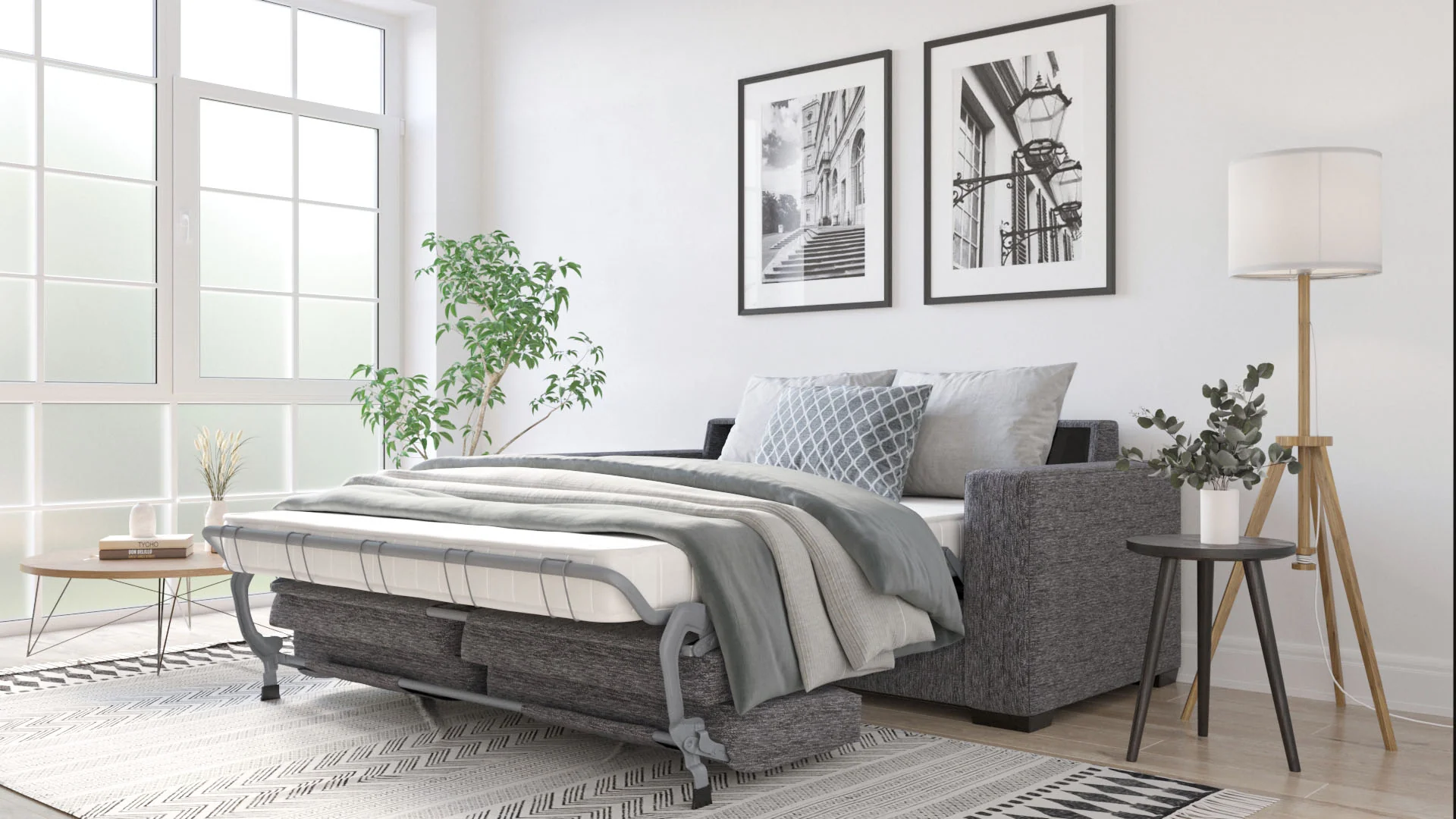 Emma Sedac Epona Roll Out Action Sofa Bed - Image 10