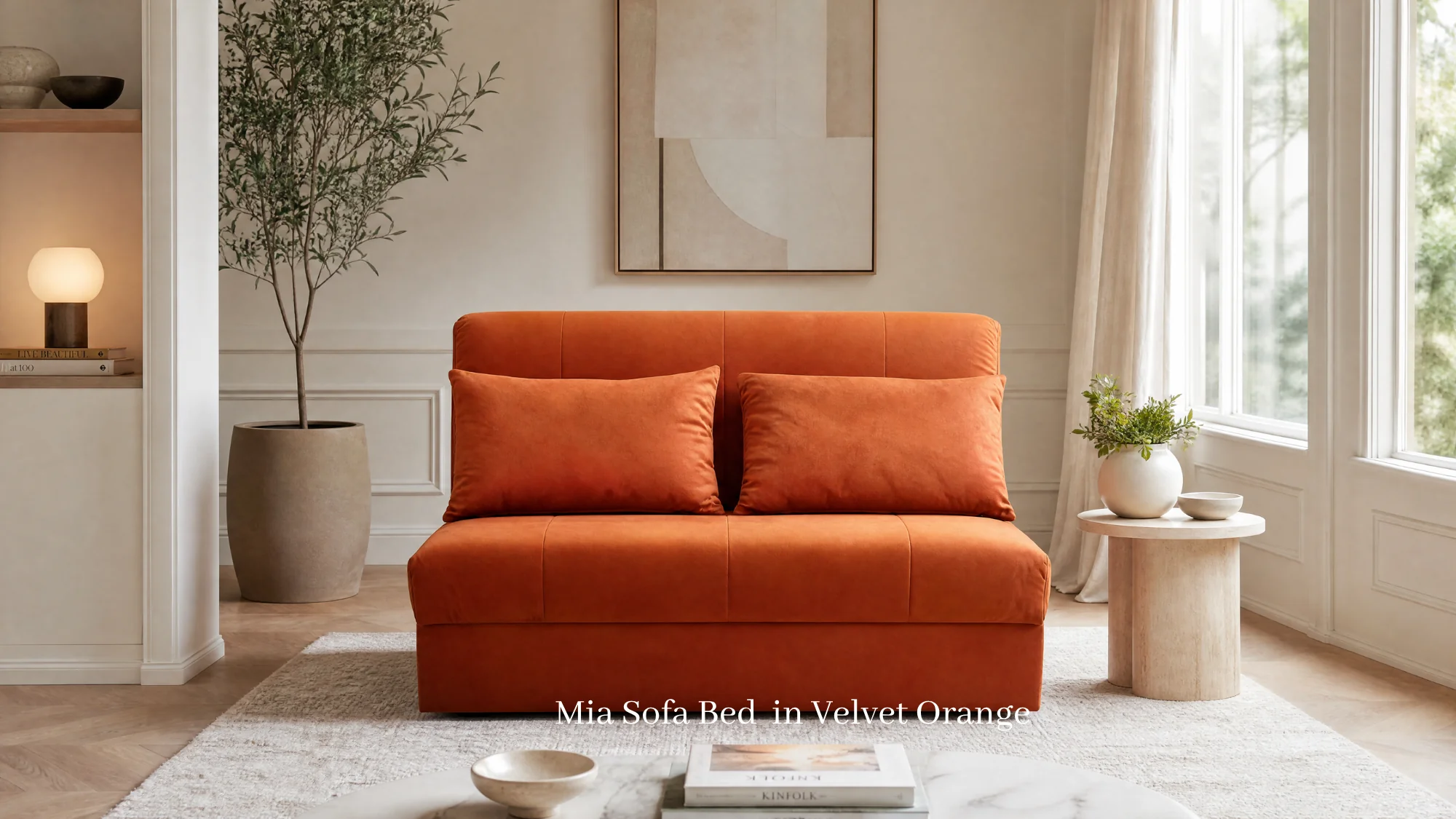 Mia Roll Out Action Sofa Bed - Image 3