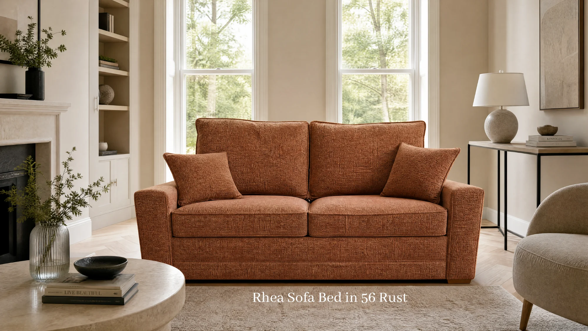 Rhea Roll Out Action Sofa Bed - Image 5