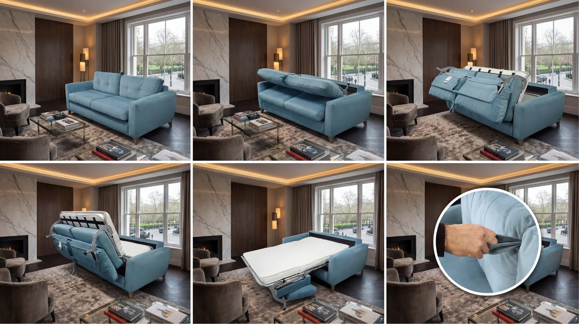 Riana Sedac Roll Out Action Sofa Bed - Image 6