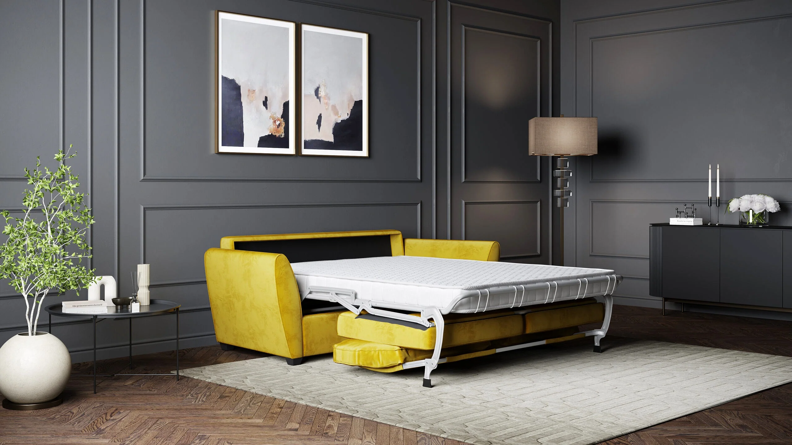 Sofia Sedac Epona Roll Out Action Sofa Bed - Image 10